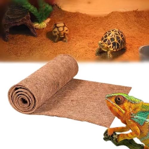 Substrat pour reptiles anti-ingestion : tapis en feutre lavable - 6