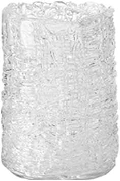 Glass Vase For Flowers Flower Vase Decor, Chinese Style Transparent Glass Flower Arrangement Living Room Cracked Texture Vase Floral Combination Ornaments Multifunctional Artificia Onecolor 15*15*21
