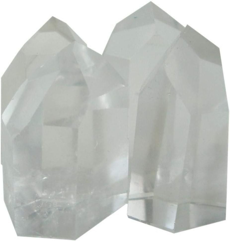 Pointes polies Cristal de Roche -Qualité Extra - Sachet 500 Gr