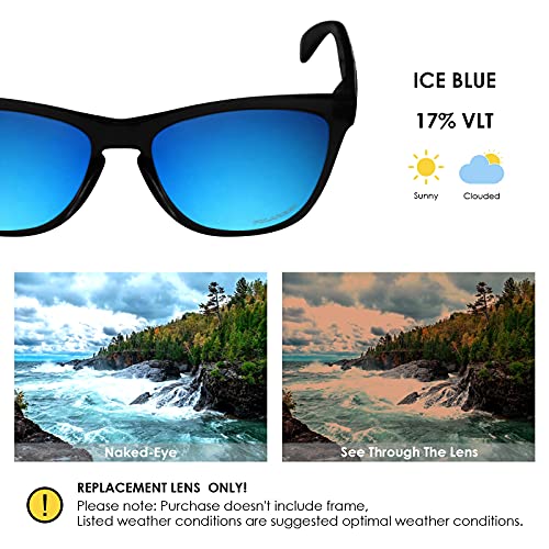 Image of BLAZERBUCK Anti-salt Polarized Replacement Lenses for Oakley Frogskins OO9013 Sunglass