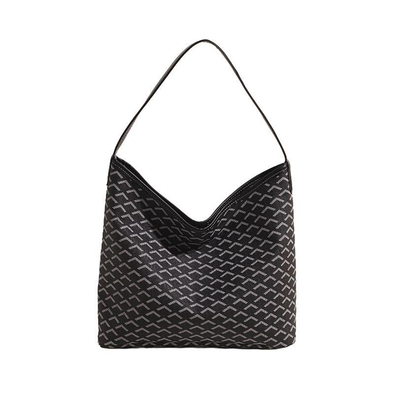 Stylish Womens Tote Bag with Geometric Pattern Trendy Large Shoulder Bag Purse for Women