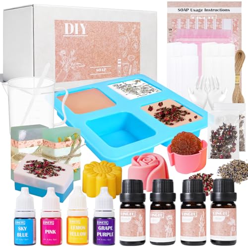 Soap Making Kit for Adults, DIY Soap Making Kit, Melt
