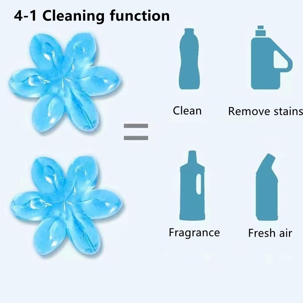 Toilet Gel Stamp, 3 Pack/36 Toilet Stamps,Toilet Bowl Stamp Gel, Toilet Gel Refills, Toilet Refresh Flower Scent Gel, Includes Dispenser and Gel, 3 Pack/set Last for a Month and a Half