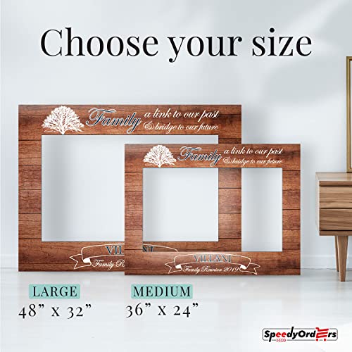 Family Reunion Selfie Station, Family Reunion Photobooth, Reunion Party Favors, Wood Photo Booth Props, Family Reunion Photo Booth Decorations, Photo Booth Frames Size 36X24, 48X32 #TOP3