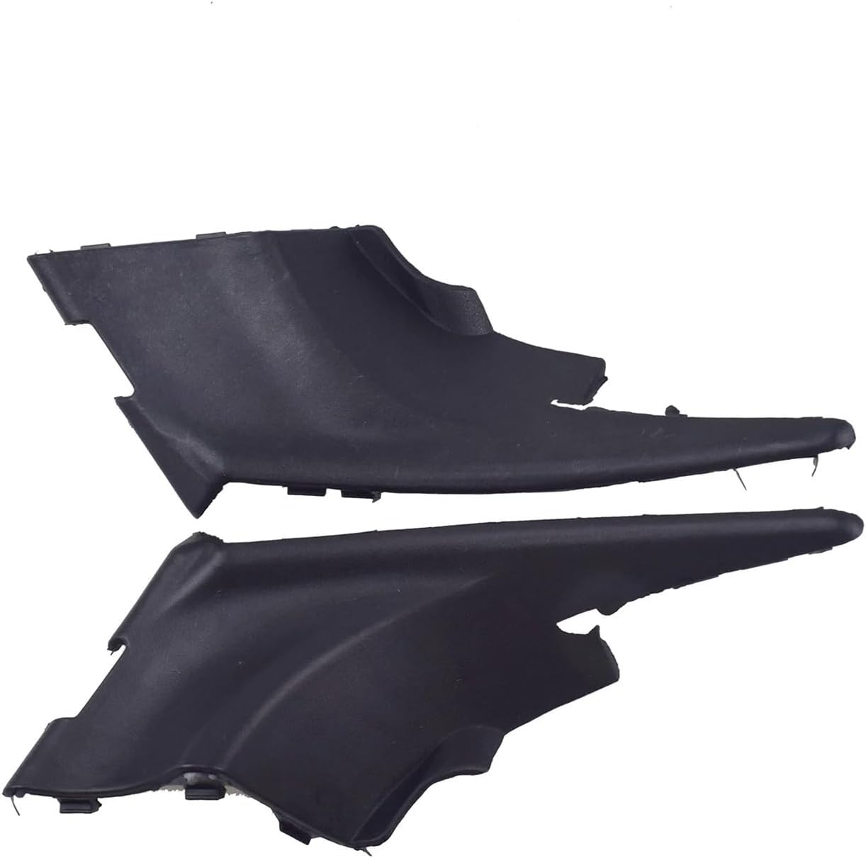 Fit for Hyundai Accent 2006 2007 2008 2009 2010 2011 Car Front Left Right Windshield Wrap Corner Trim Wiper Side Trim Cover Lid New(Left and Right 2PCS)