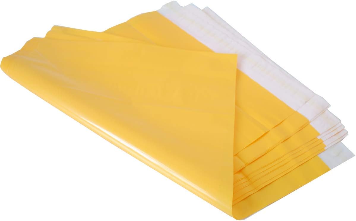 AirnDefense 10x13" Yellow Poly Mailers Shipping Bags 20/40/100/200/500/1000/2000 pcs