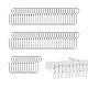 100 Stück Metall S Haken Silber, S-Förmige Vorhanghaken für Schienen, Duschvorhang Haken, Vorhang Haken, Gardinenhaken für Ringe, Gardinenhaken Metall, S-Haken, Curtain Hooks(35MM) (Silber)