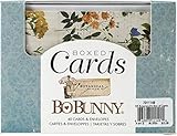 bo bunny Para álbumes de recortes. Bo Bunny Tarjetas/ENVS A2 40/Box, Diario Botánico, talla única