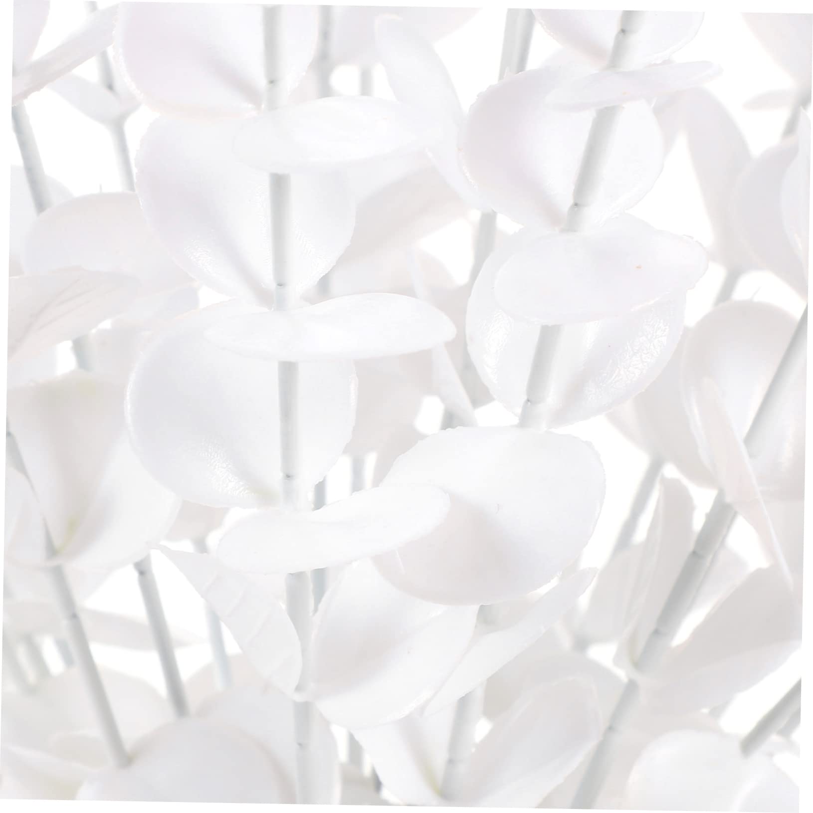 Amosfun 60pezzi Foglie Di Eucalipto Artificiali Rami Falsi Per Decorazioni Bouquet Da Sposa e Wreaths Perfetti Per Matrimoni e Feste Senza Odore e Realistici