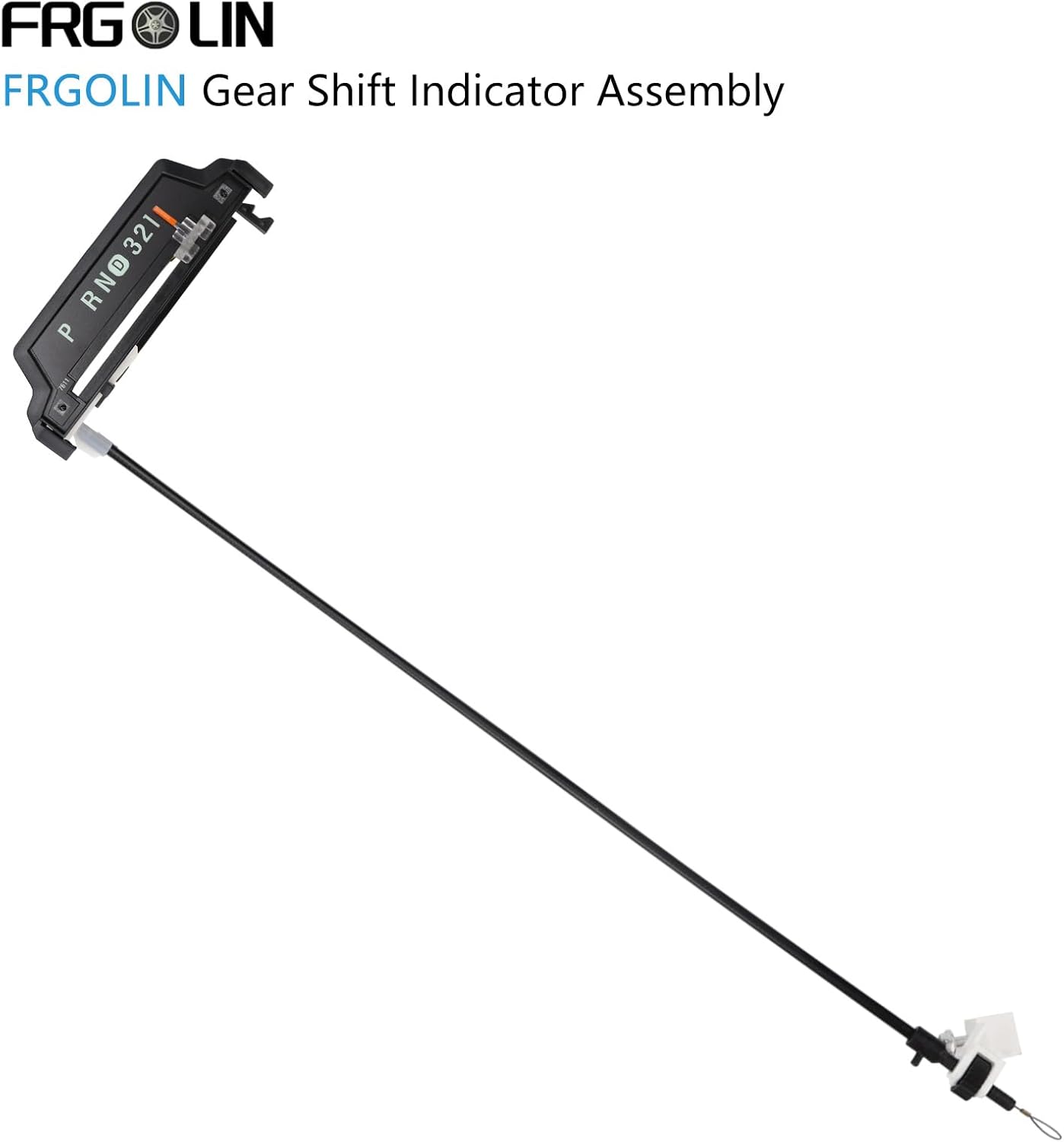 Gear Shift Indicator Assembly Compatible with Ford E-150 E-250 E-350 E-450 Super Duty 2005-2008 Indicator Selector Cable Clip Replaces 5C2Z-7A110-A 5C2Z7A110A