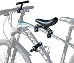 Sièges de vélo montés sur le devant pour les enfants Pédales de pied Set VTT Siège d'enfant Siège de vélo pour enfants MTB et les vélos urbains
