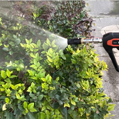 FIXFANS Adjustable Long Range Nozzle for Pressure Washer 4-4.5 GPM, Downstream Injection Spray Nozzle Kit, High Power Washing External Chemical Injector with 1/4” Quick Connect, 2500 to 4000 PSI by FIXFANS - Image 7