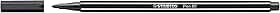 Caneta Hidrográfica Premium – STABILO Pen 68 – Pacote com 1 unidade – Preto