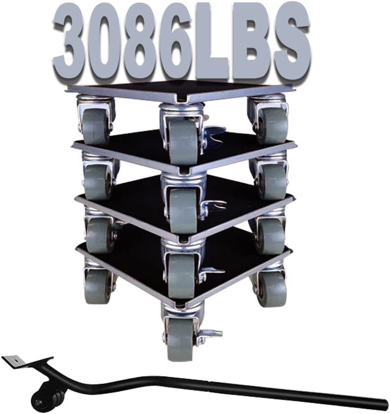DUEBEL Lifter Furniture Sliders for Harwood Floors Jack Furniture Dolly
