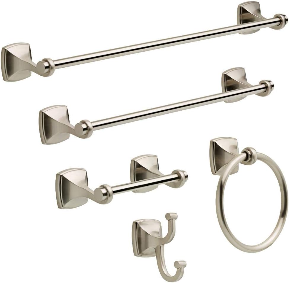 Delta Amaya Towel Ring in SpotShield Brushed Nickel