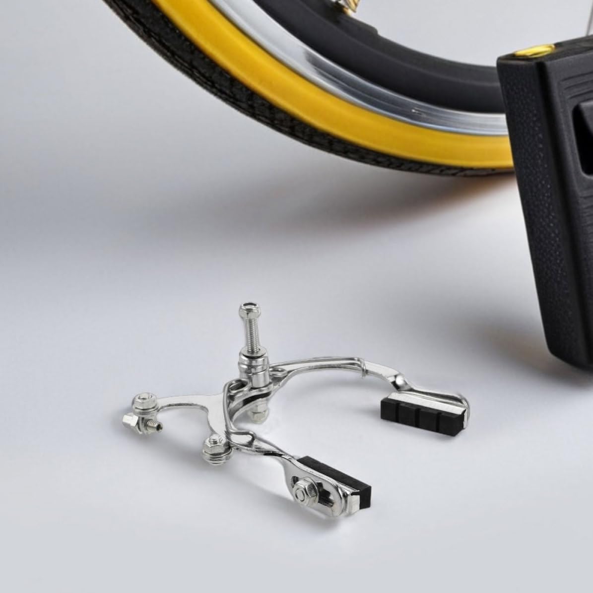 2 Pcs Folding Bike Front Brake Clamp Kit, Metal C Brake Versatile Use and Safety Assurance for City Commuting and Travel