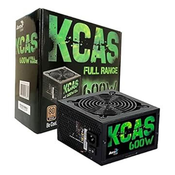 Fonte Gamer ATX KCAS 600W 80 Plus Bronze Aerocool