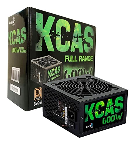 Fonte Gamer ATX KCAS 600W 80 Plus Bronze Aerocool