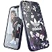 Produktbild adidas Hülle Entwickelt für iPhone 12 Mini 5.4, Fallgeprüfte Hüllen, stoßfeste erhöhte Kanten, Original Snap Case Schutzhülle, Blumen/Lila/Marine