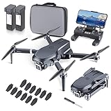 NMY GPS Drohne mit 4K HD Kamera, 5G WIFI Übertragung, 50 Minuten Flugzeit mit 2 Batterien, Ferngesteuerte Drohne mit Bürstenlosem Motor, Handysteuerung, Mehrere Flugmodi, für Anfänger Geeignet