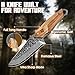 TAN REN Cuchillo De Damasco De 10,4 Cm Imagen de TAN REN Cuchillo De Damasco De 10,4 Cm