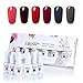 Produktbild UV LED nagellack set,soak off gel polish,peel off nagellack,gel lack verpackt in Gift Box,20 Kit auswählbar,6 Stück 8ml C005