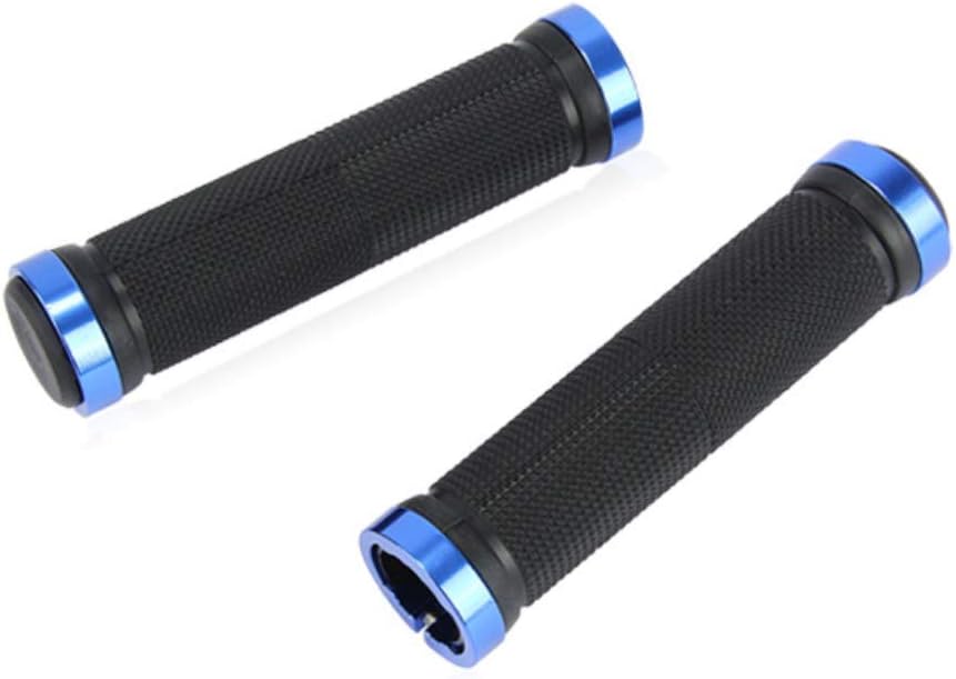 Outtag Bike Handbar Grips for Cycling MTB Mountain Road Folding Bike, 3D Surface Non Slip Soft Rubber Ergonomic Design Handle Bar