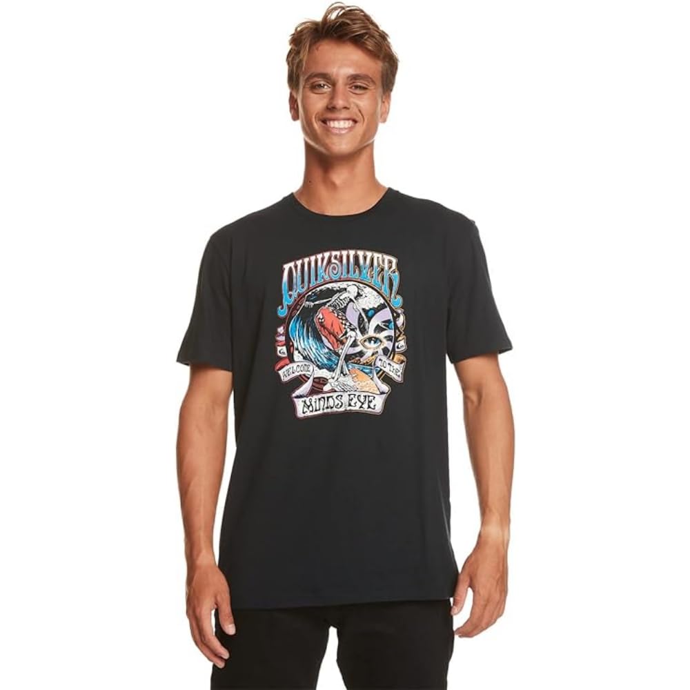QuiksilverMen's The Land Down Under Ss T-Shirt (pack of 1)