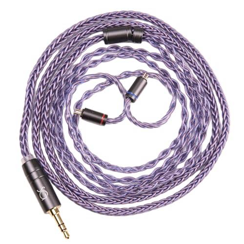 SoundsGood BlueFlame �u���[�t���C�� 8�c �n���h���C�h ���P�[�u�� �����x ���_�f�� PCUHD �C���z�� �A�b�v�O���[�h �P�[�u�� �o�����X�ڑ� �����P�[�u�� (2Pin(FLAT)-3.5mm)