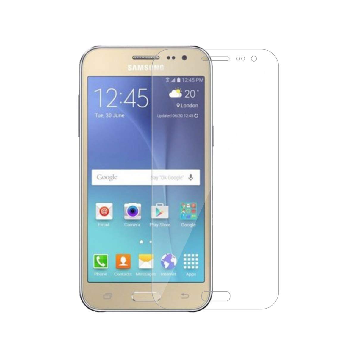 TBOOM® 2.5D Screen Protector Tempered Glass for Samsung Galaxy J2
