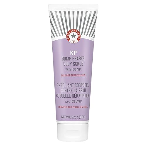 Vista 11 de First Aid Beauty - Exfoliante corporal KP Bump Eraser con 10% AHA, exfoliante para queratosis pilaris con ácidos glicólico y láctico, ayuda a