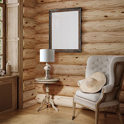 Simple Designs LT1091-PEL Shoreside 17.25" Tall Coastal Sitting Pelican Beige Wash Polyresin Bedside Table Desk Lamp w White Fabric Drum Shade for Décor, Accent, Beach, Seaside, Living Room, Bedroom - Image 4