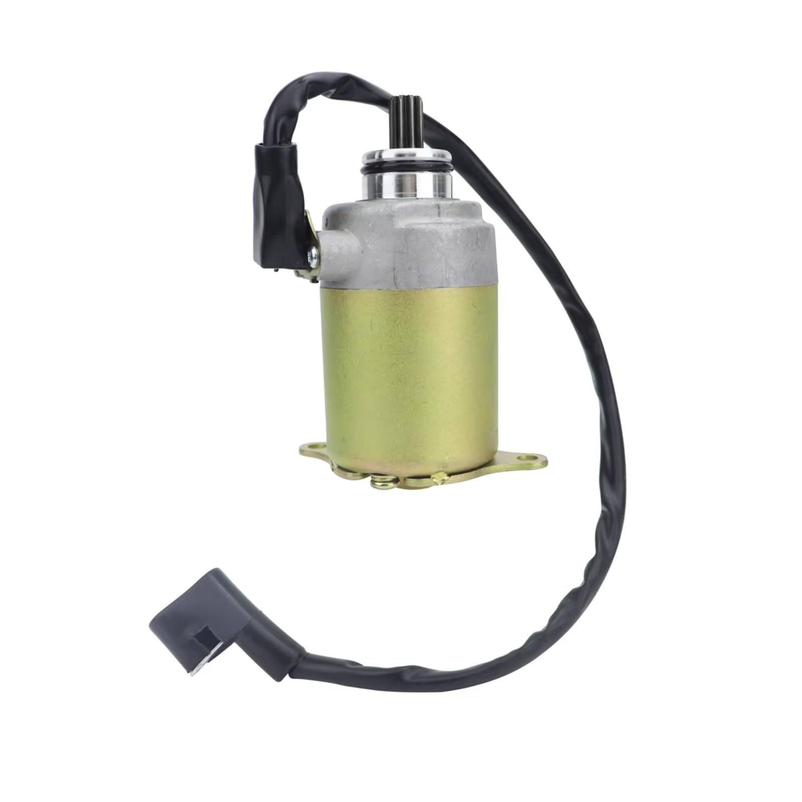 Motor de Arranque eléctrico para Motocicleta GY6 125cc 150cc ATV Scooter Ciclomotor Go Karts Quad 4 Ruedas Motor de Arranque eléctrico de 9 Dientes