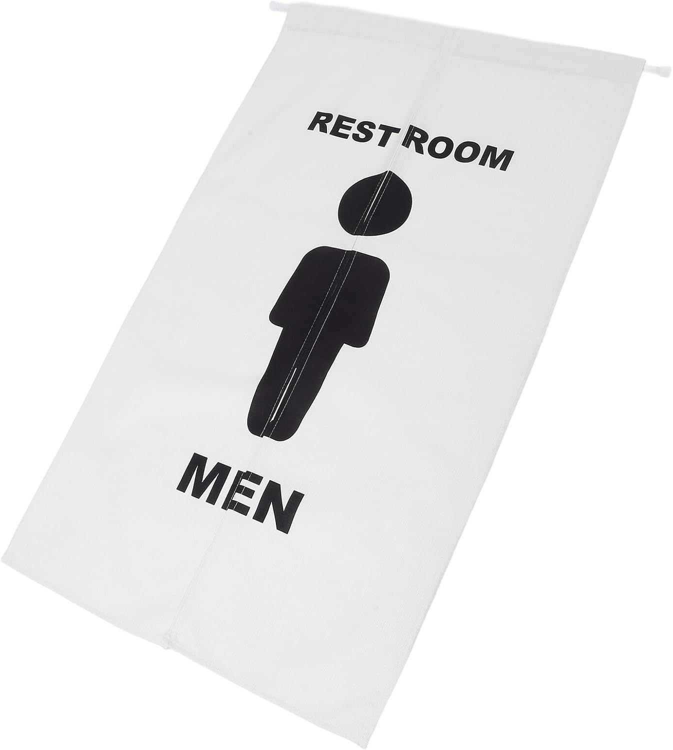 Alipis Toilet Hanging Door Curtain 70x120cm No Punching Universal Privacy Curtain for Public Restrooms Commercial Spaces Half-Drape Decorative