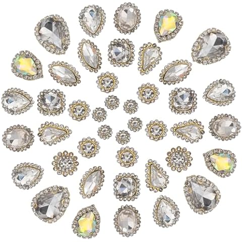 GORGECRAFT Strass à Coudre 100 pièces Cover
