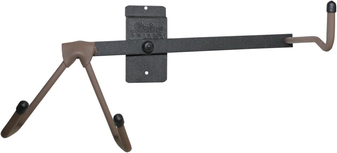 String Swing Horizontal Ukulele Mandolin or Violin Hanger CC15S for Slatwall