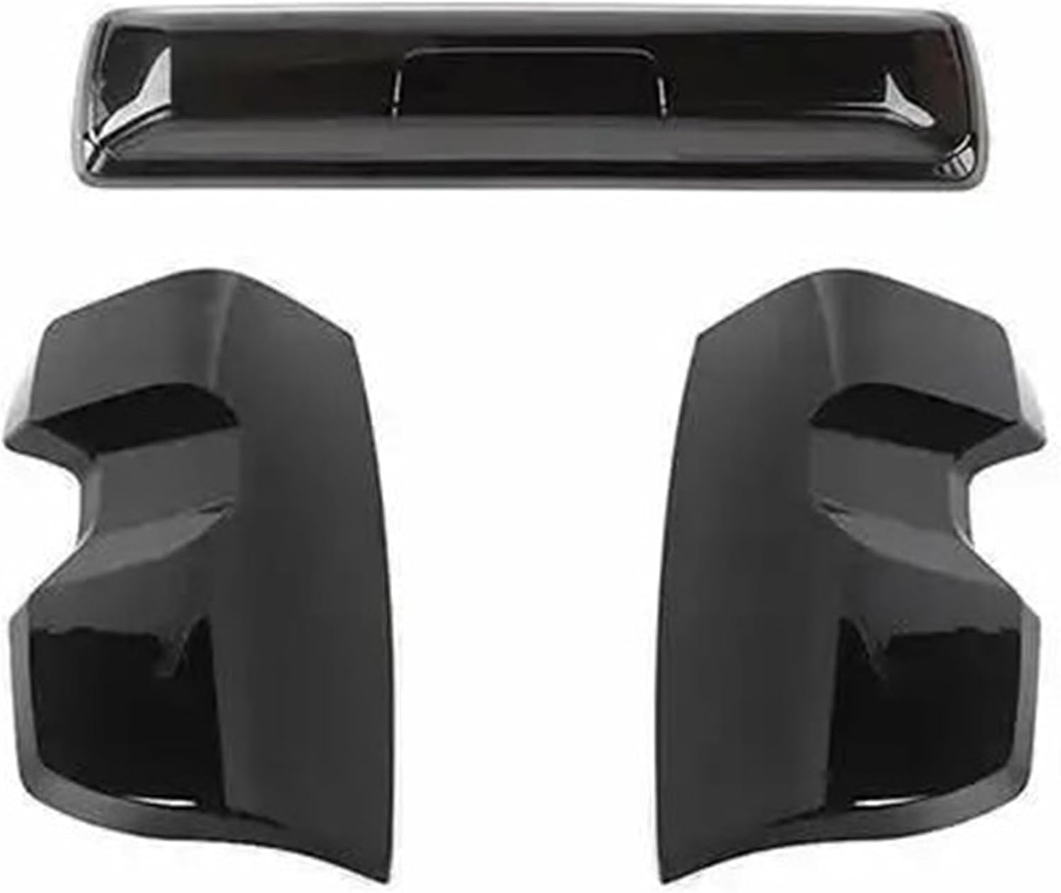 Trim Surround Car Taillight Lamp Protective Decoration Cover For Chevy For Colorado 2023 Up Smoked Black High Mount Stop Surround Trim (Onecolor)