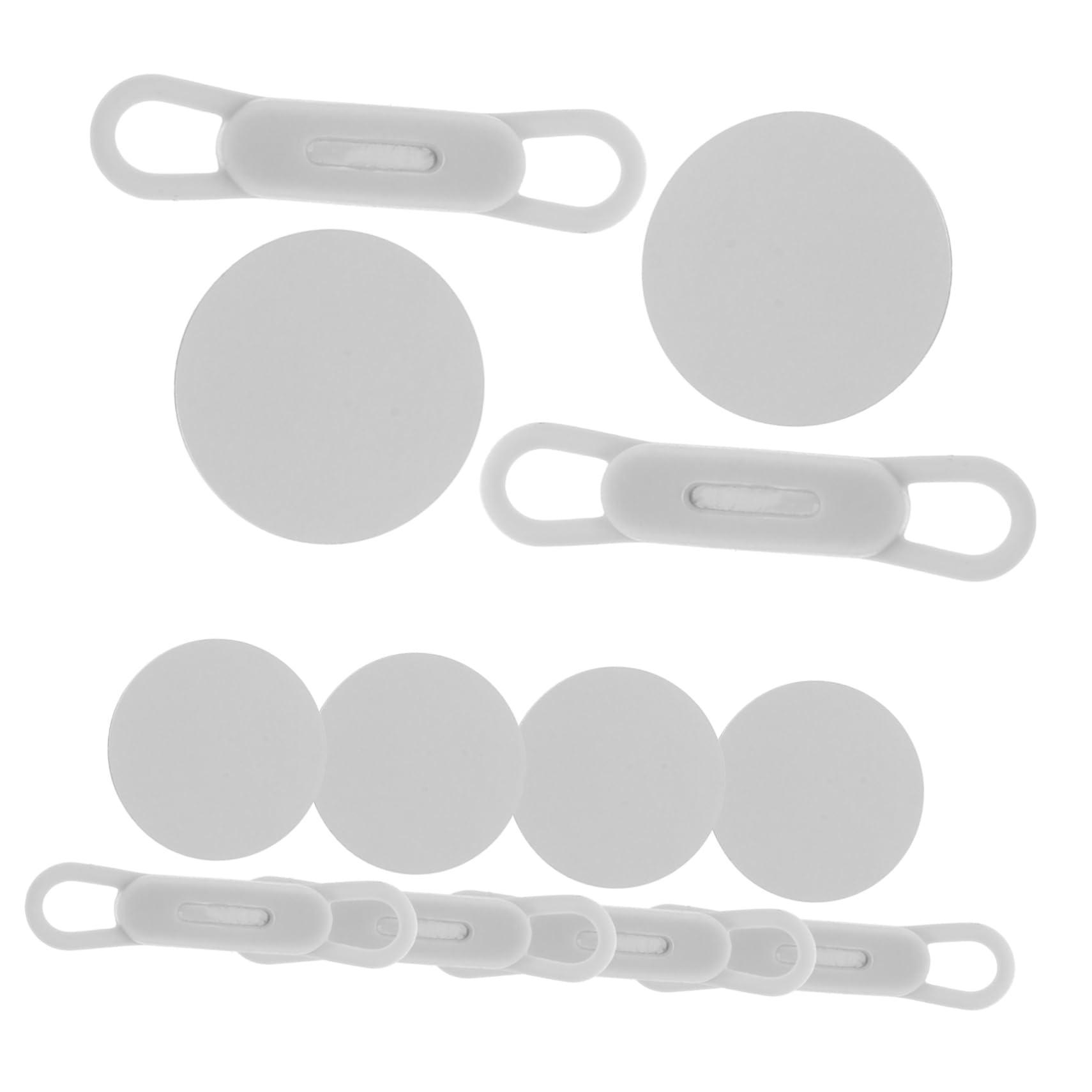 NUOBESTY 5sets Portapenne Regolabile Silicone Clip Per Scrivania e Lavagna Per e Scuola Organizzatore Penne Per Frigorifero e Metalliche