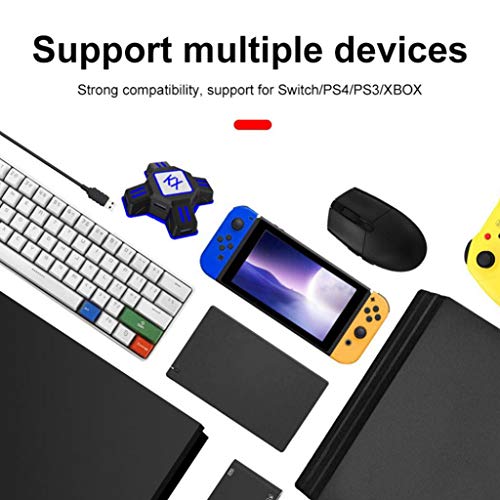 Keyboard Mouse Controller Adapter Converter for PS4 PS3 Xbox One Switch PC - Black