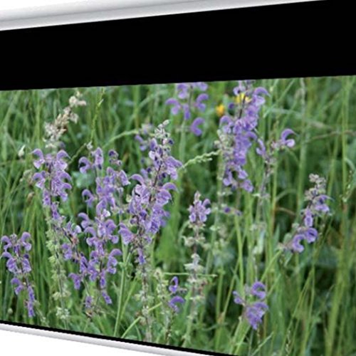 Écran motorisé anti-plis s wave grand format 4:3 noir réglable 213-315 cm sans bord