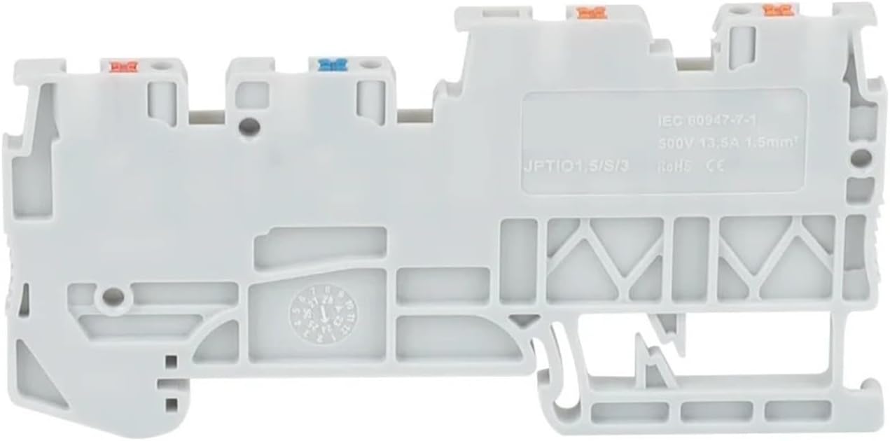 PTIO1.5/S/3-LED Sensor/actuator Terminal Block With 24V Mounting Electrical Wire Connector(Plug-in Bridge)
