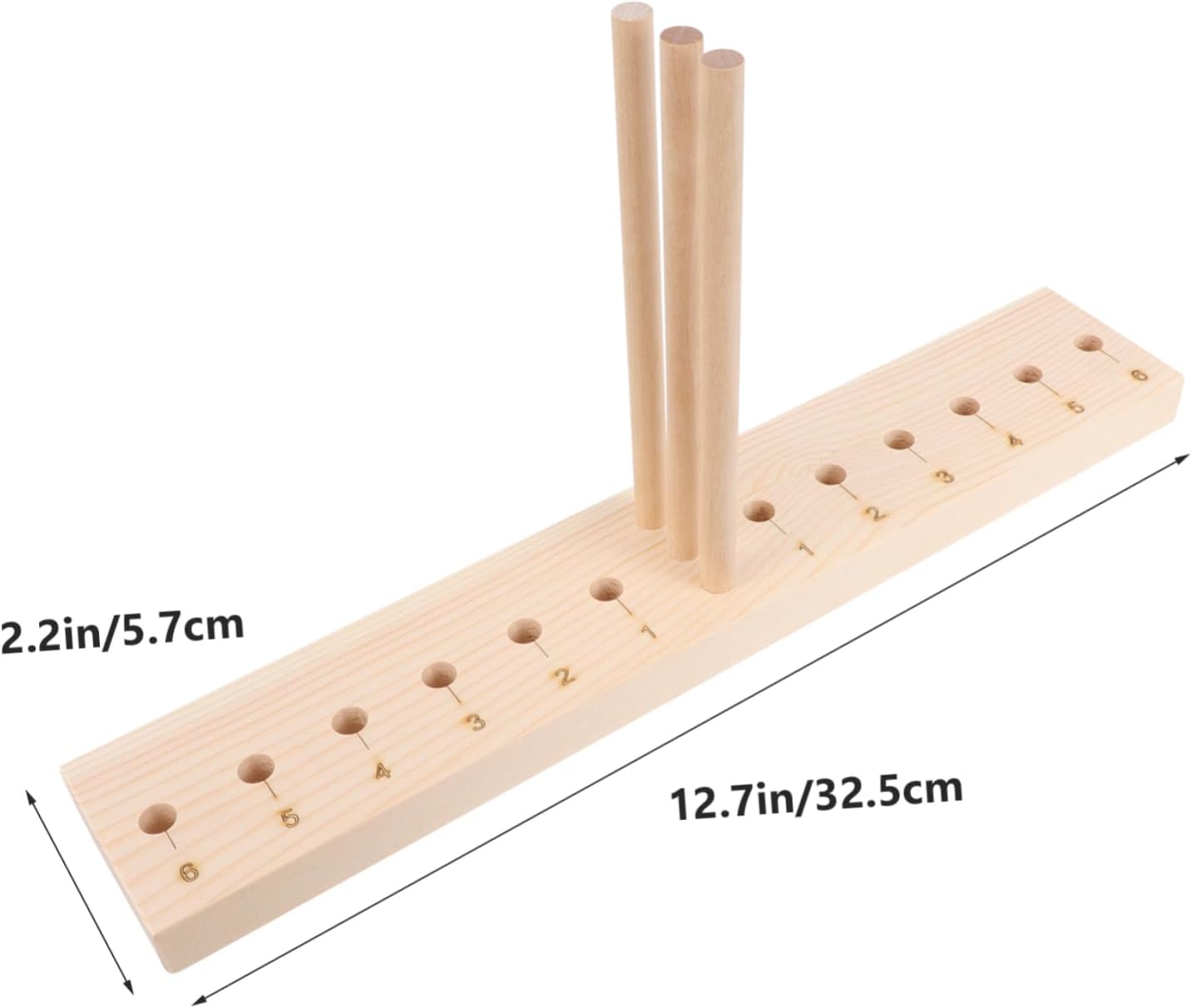 UTHCLO Creative Wooden Bow Maker Tool for DIY Wreaths Base for Custom Bows Crafts and Decorations Durable Wooden Material for Any Occasion