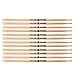 6 PACK Promark TX7AW American Hickory Wood Tip TX7AW-6