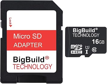 16GB Ultra Fast 80MB/s microSDHC Memory Card for Motorola Moto G Fast, G Play/Power/Stylus Cell Phone