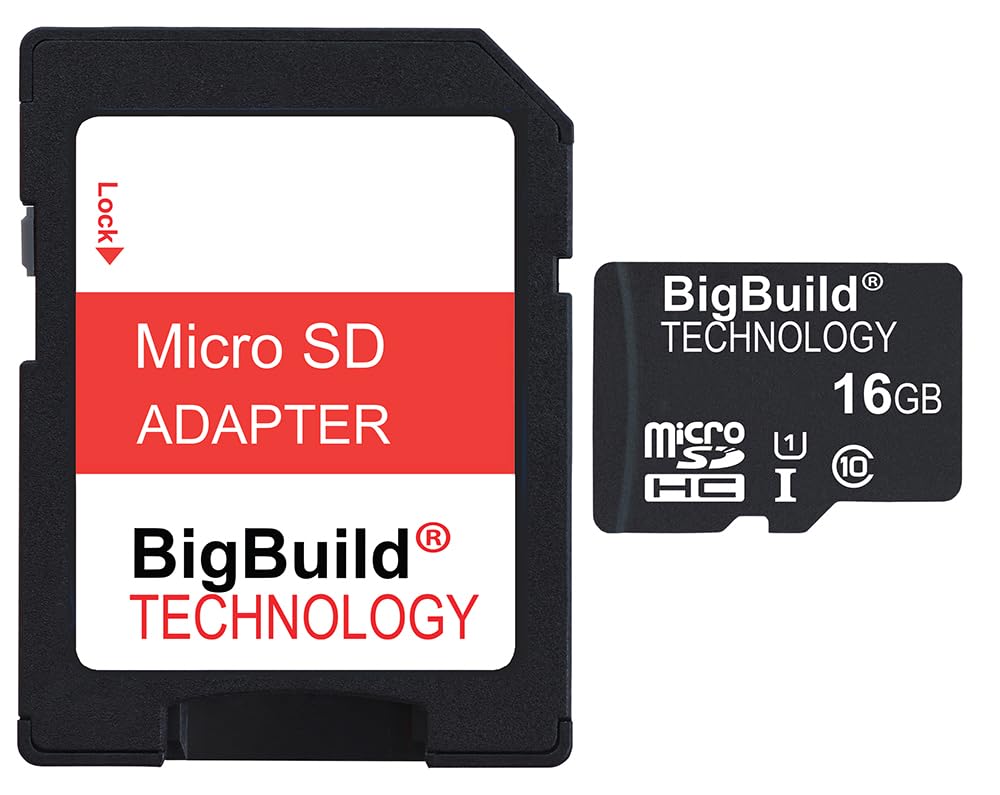16GB Ultra Fast 80MB/s microSDHC Memory Card for Motorola Moto Tab G70/G20, Nokia T20, Ulefone A7, LG G Pad 5 Tablet