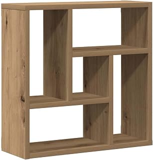 Eck-Wandregal Artisan-Eiche 45x45cm, schwebend