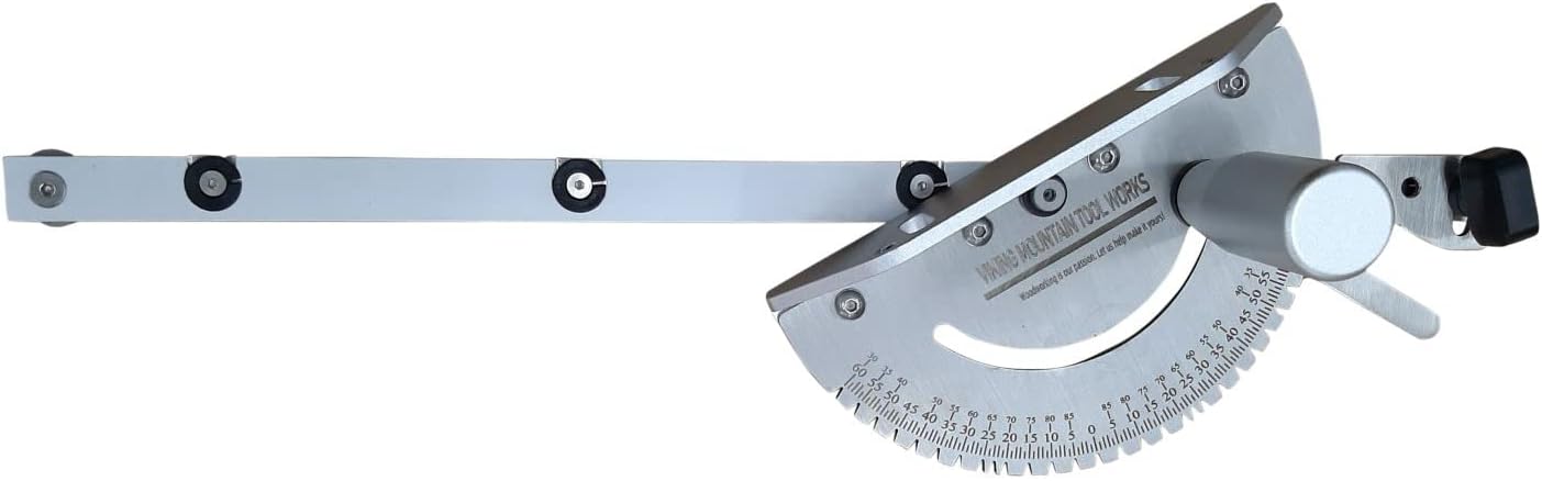 27 Position Precision Miter Gauge for Table Saw Band Saws, Router Tables Sanders