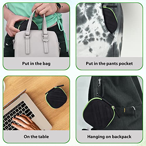 GadgetBite Store GadgetBite Earphone Carrying Case - Black - Image 7