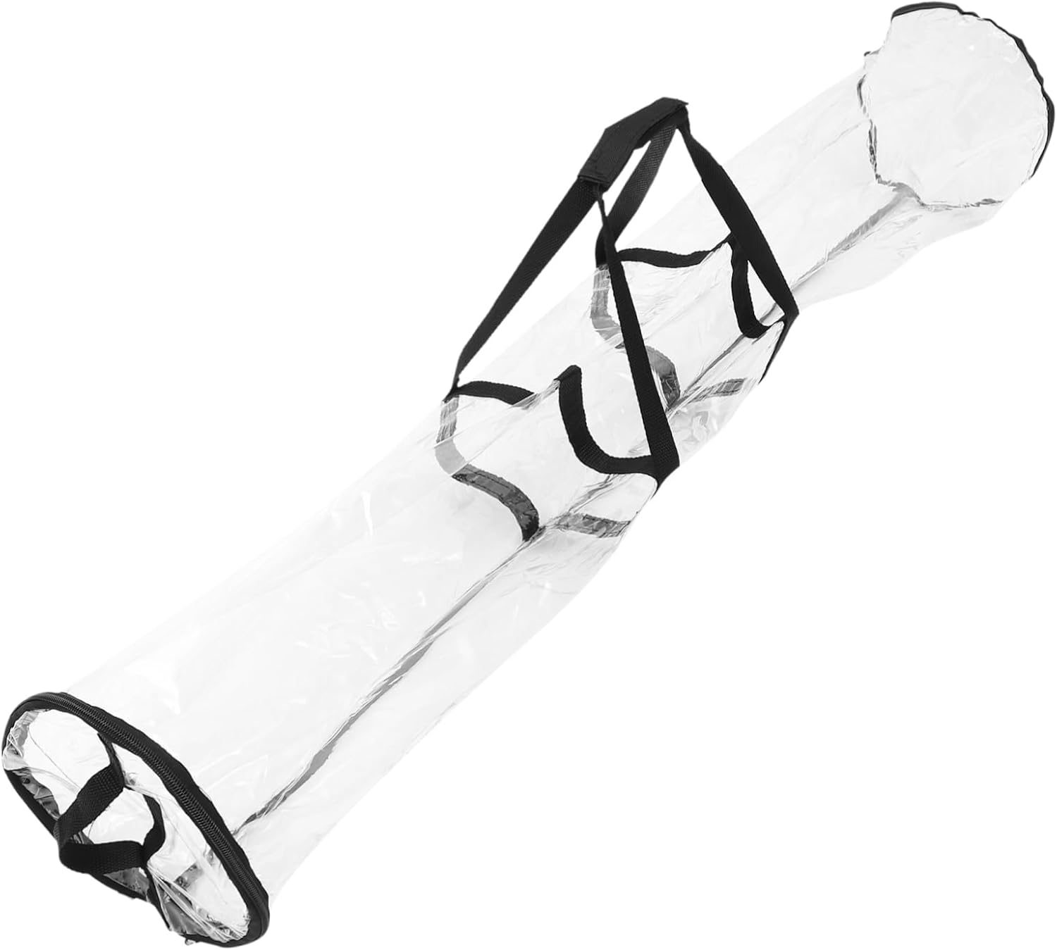 KOMBIUDA Xmas Storage Bag for Wrapping Paper Rolls PVC Reusable Organizer