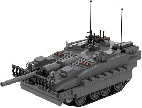 Military Tank Building Set, WW2 STRV-103B Tank Model Assembly Building Blocks Set, MOC Tank Model for Teen Adults 666PCS, 954091V17BZ